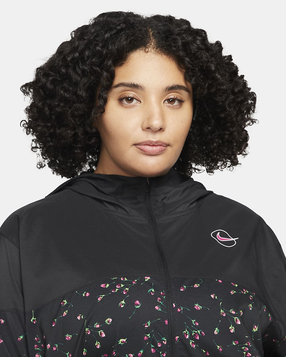 Nike Icon Clash Women s Woven Running Jacket Plus Size